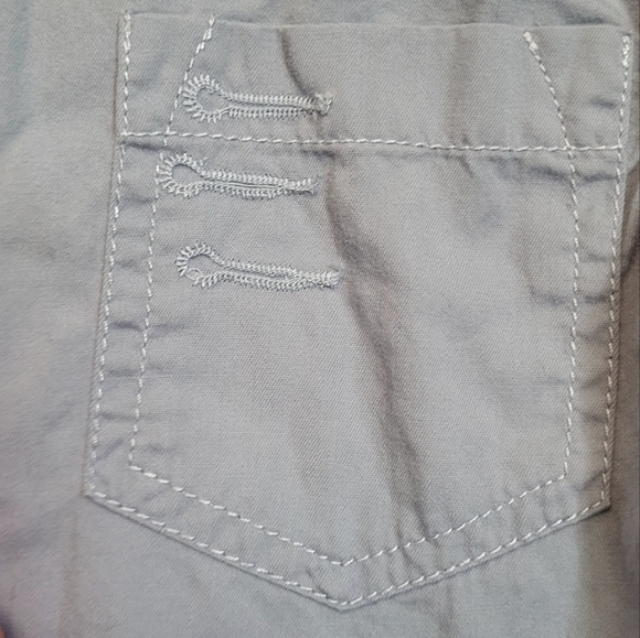 Diesel Boys Button Down Dress Shirt with Pocket Size 5 - Picture 5 of 8